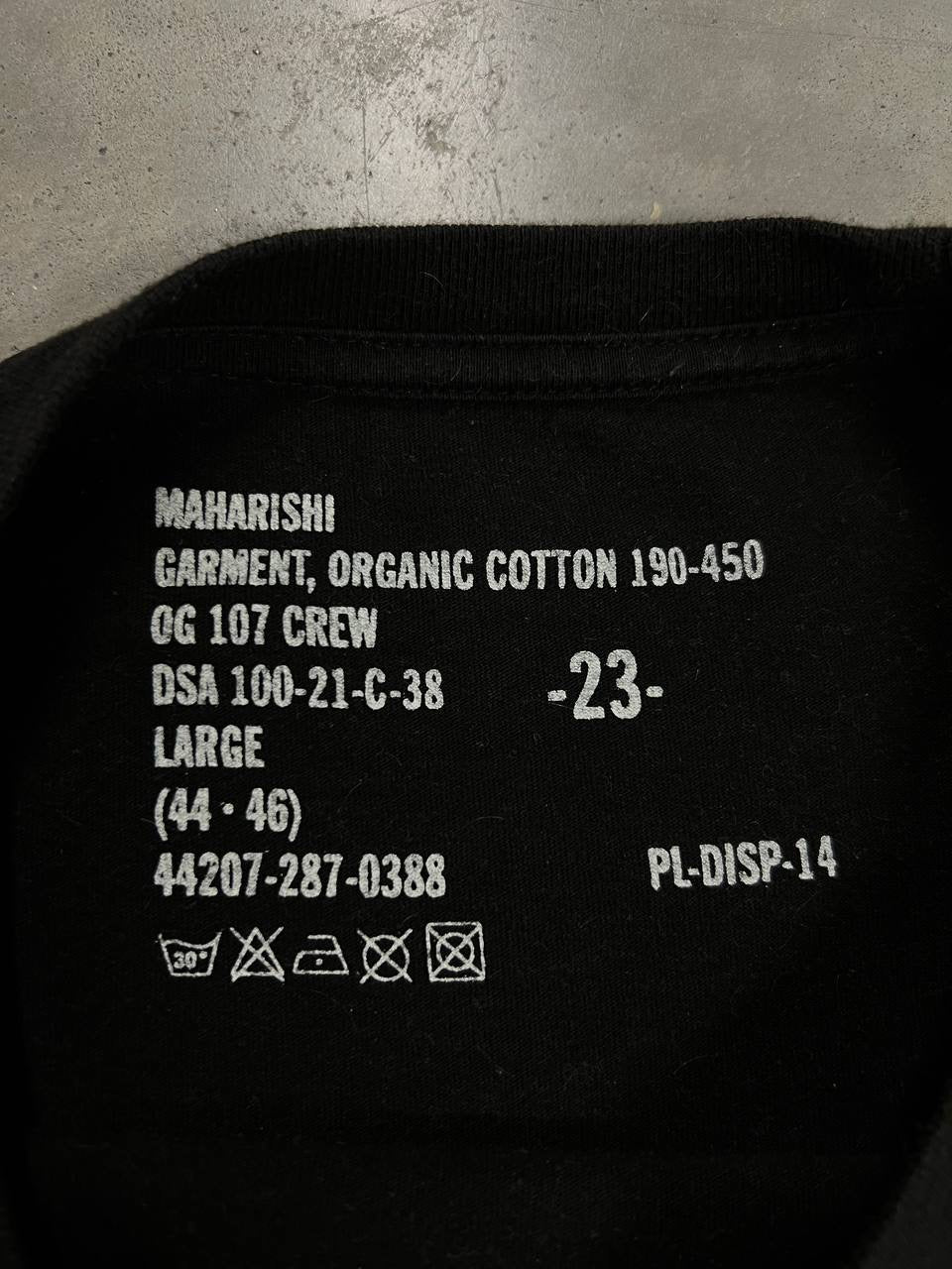 Maharishi T-Shirt Embroidered Logo