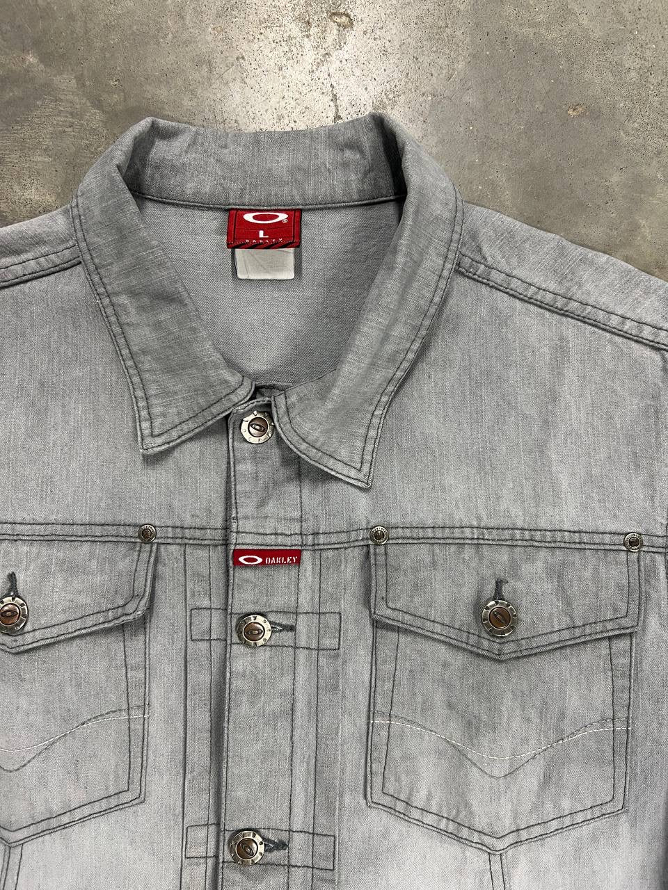 00s Vintage Oakley Denim Jacket