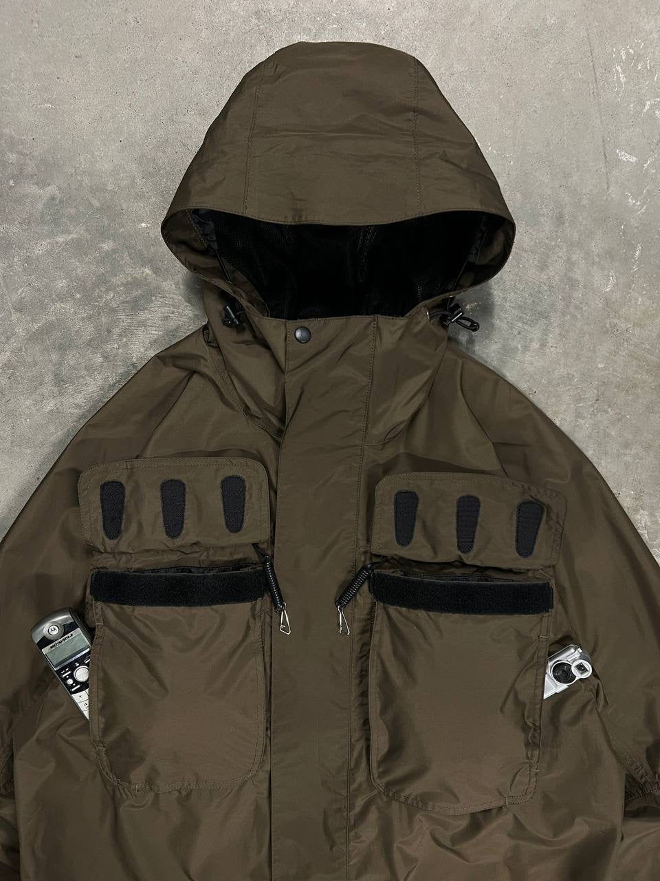 Guideline Wading Jacket Cargo Pockets Windbreaker