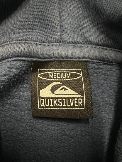 90s Vintage Quiksilver Hoodie 3D Logo