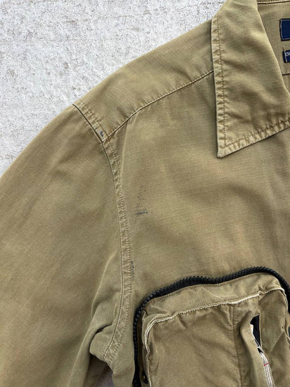 90s Vintage Military Packable Transformer Cargo Jacket