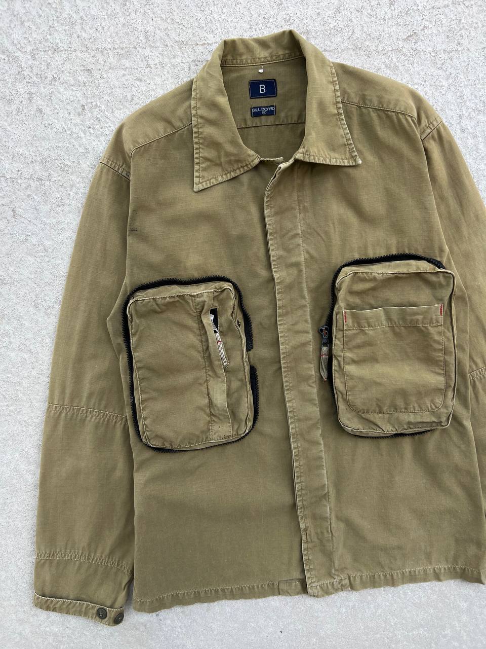 90s Vintage Military Packable Transformer Cargo Jacket