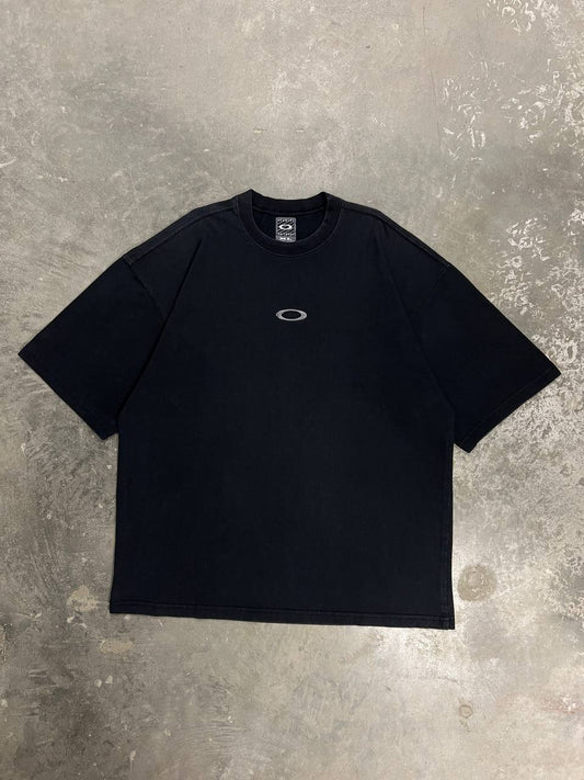 90s Vintage Oakley Software Center Logo Embroidered T-Shirt