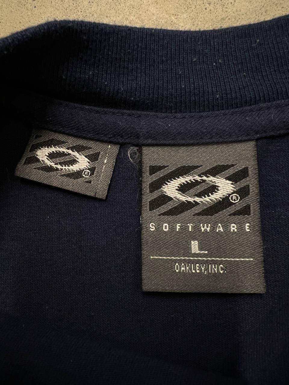 90s Vintage Oakley Software Long Sleeve T-Shirt