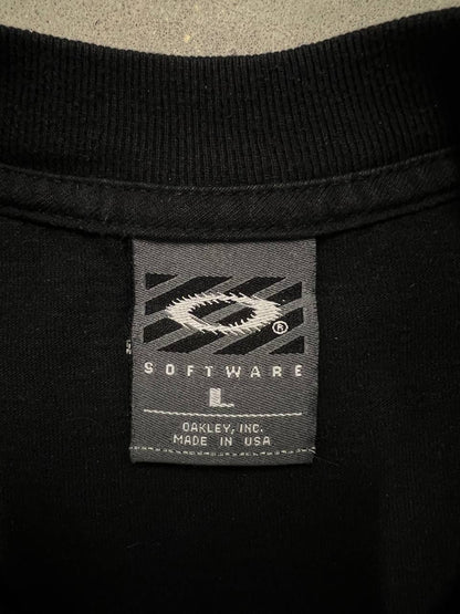 90s Vintage Oakley Software Mad Scientist T-Shirt
