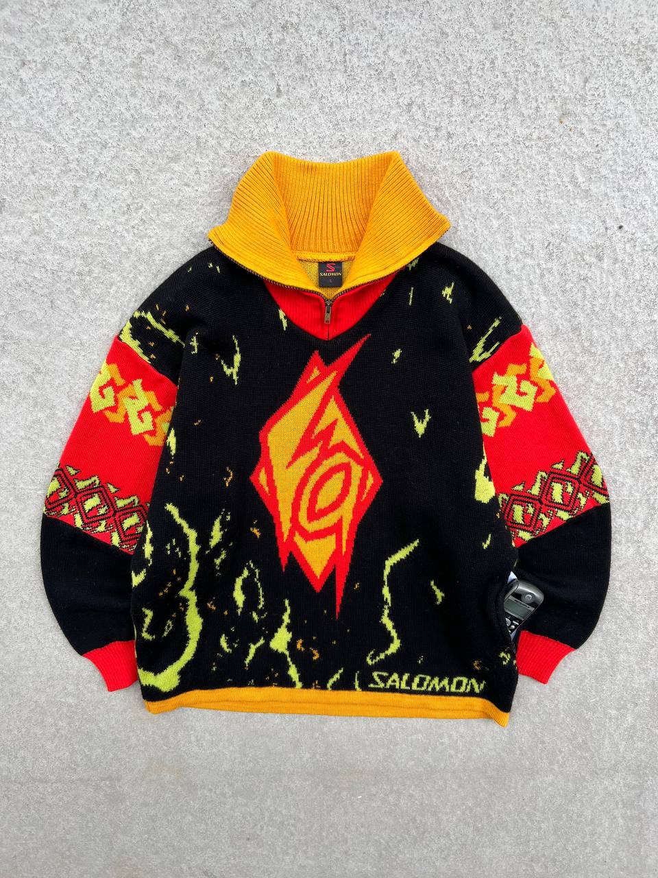 90s Vintage Salomon Sweater