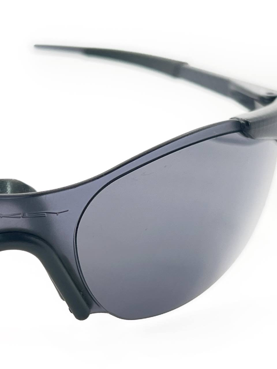 1994 Oakley Zero 0.4 Squared Sleet / Black Iridium Sunglasses