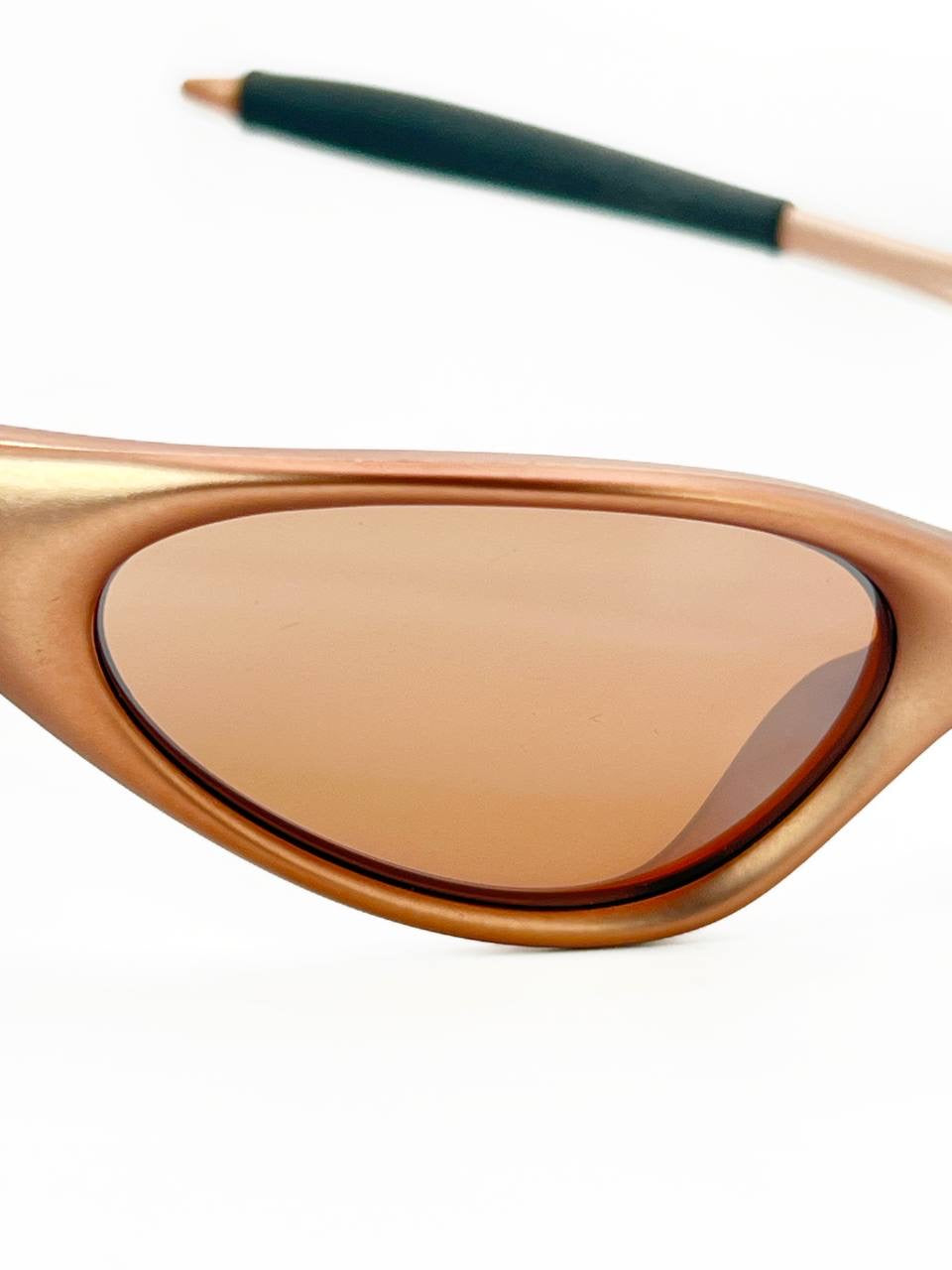1999 Vintage Oakley Minute FMJ Copper / VR28 Sunglasses