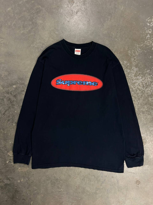 2018 Supreme Ripple Long Sleeve T-Shirt