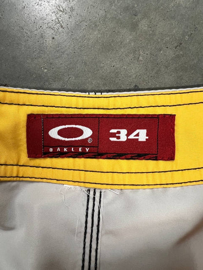 00s Vintage Oakley Skull Icon Board Shorts