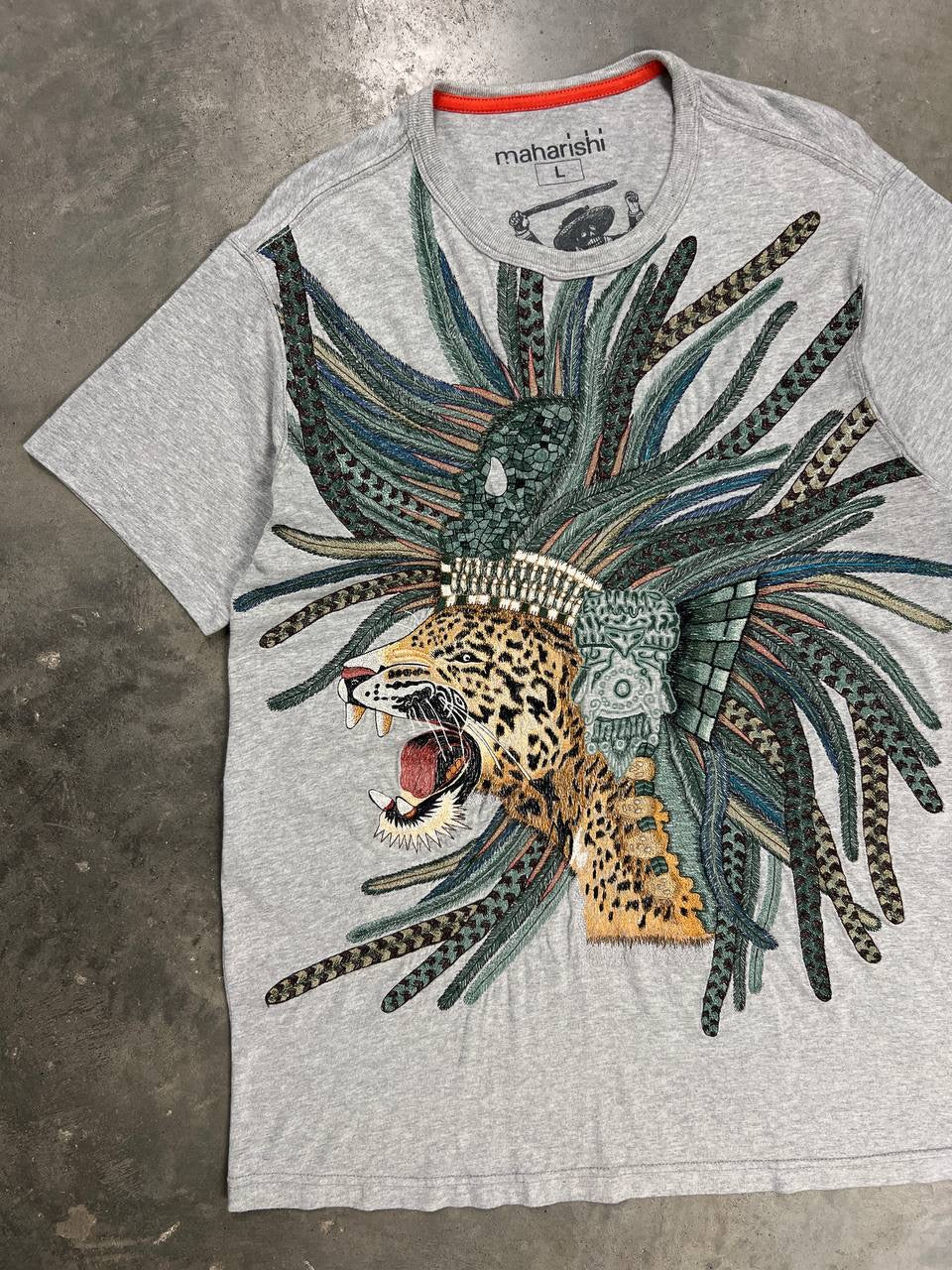 00s Vintage Maharishi Embroidered T-Shirt