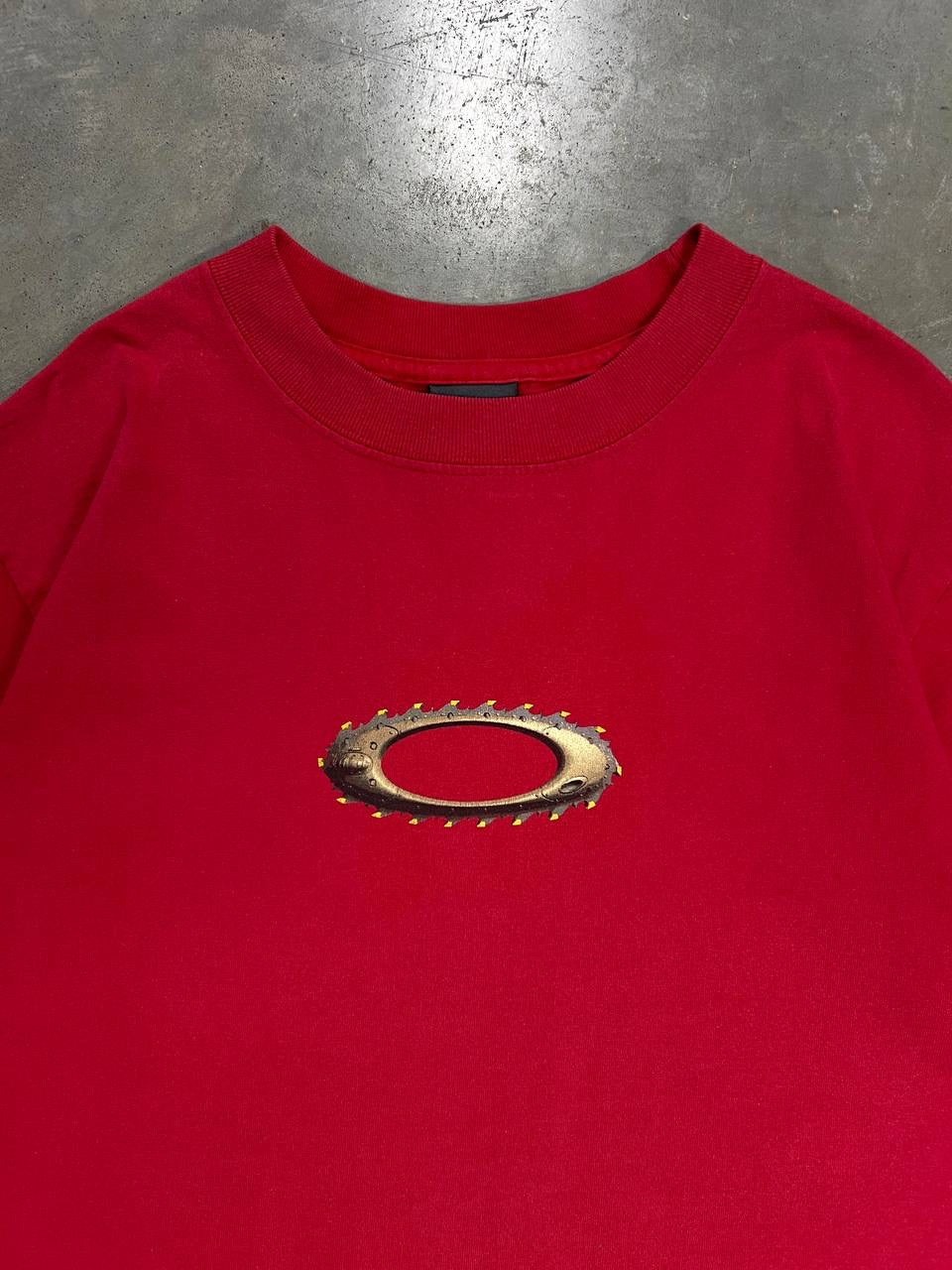 90s Vintage Oakley Software Chop Saw T-Shirt