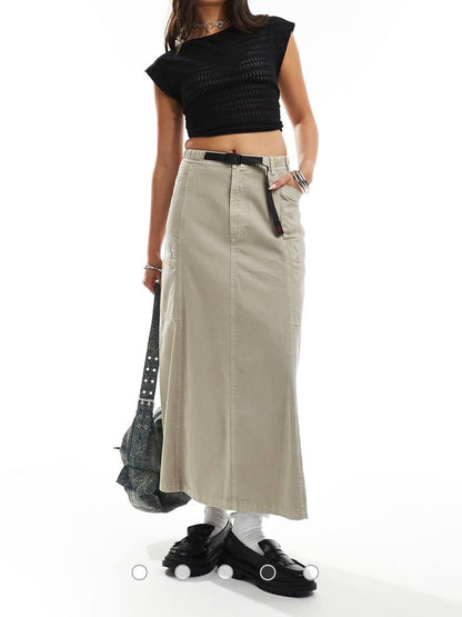 Women's Gramicci Canvas Cargo Skirt