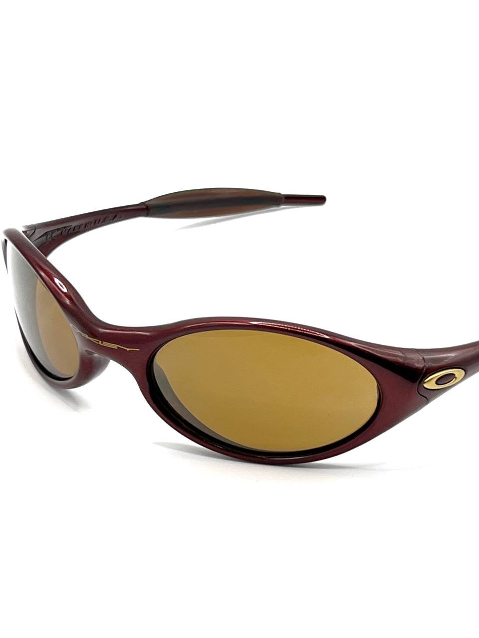 1999 Vintage Oakley New Eye Jacket Redline / Gold Iridium Sunglasses