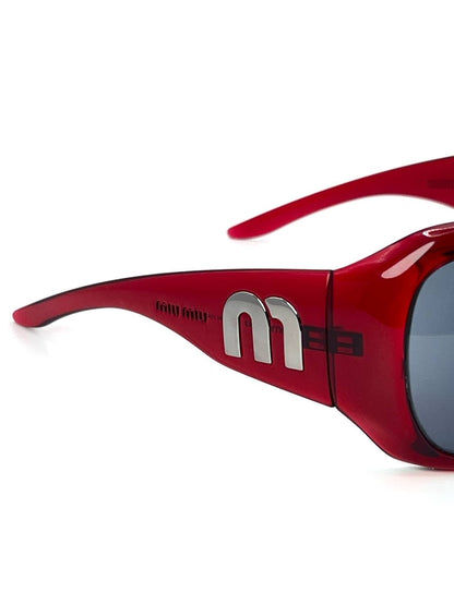 00s Vintage Miu Miu Oversized Mask Sunglasses