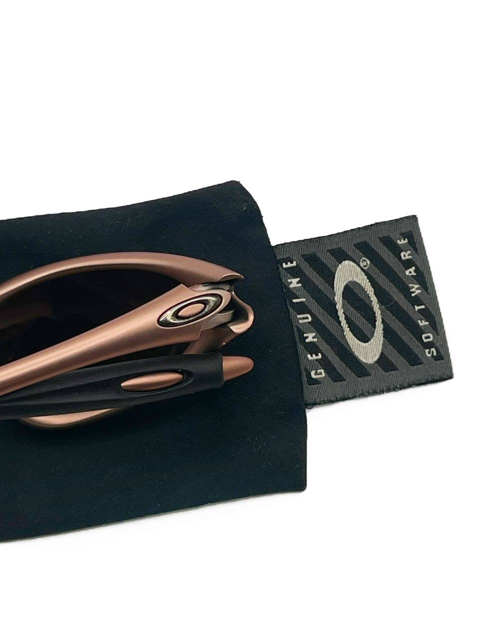 1999 Vintage Oakley Minute FMJ Copper / VR28 Sunglasses
