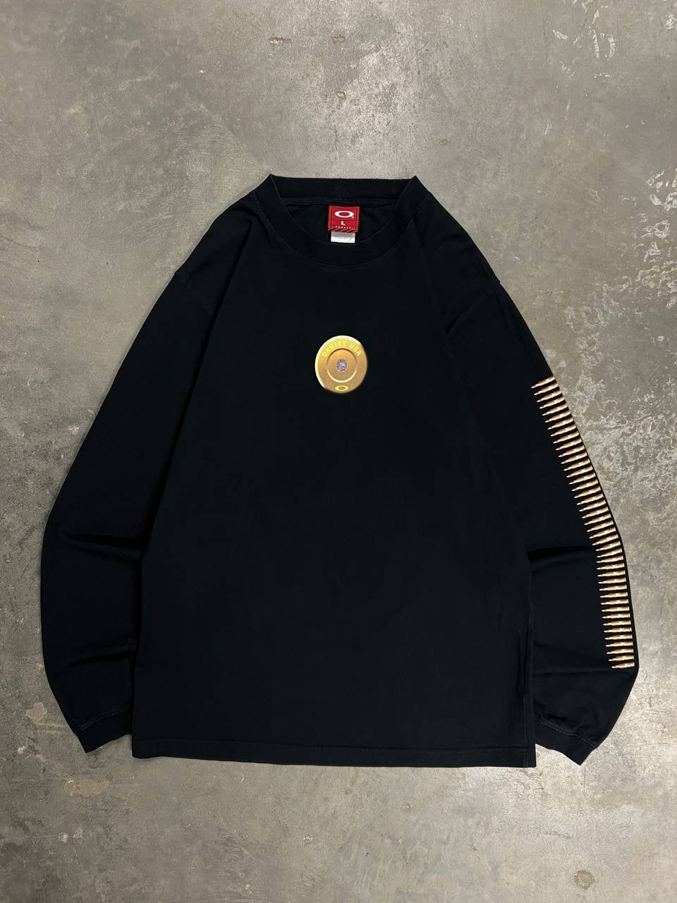 00s Vintage Oakley Bullet Long Sleeve T-Shirt
