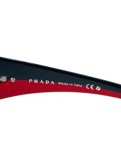 Prada SPR54G Two Tone Mask Sunglasses