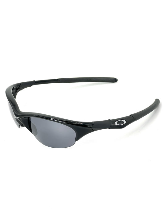 2002 Vintage Oakley Half Jacket Black Sunglasses