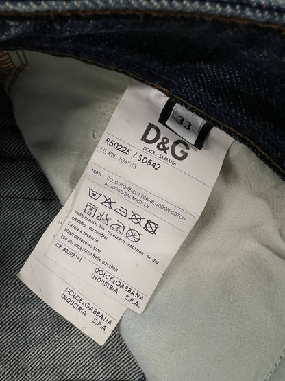 00s Vintage Dolce & Gabbana Patchwork Jeans