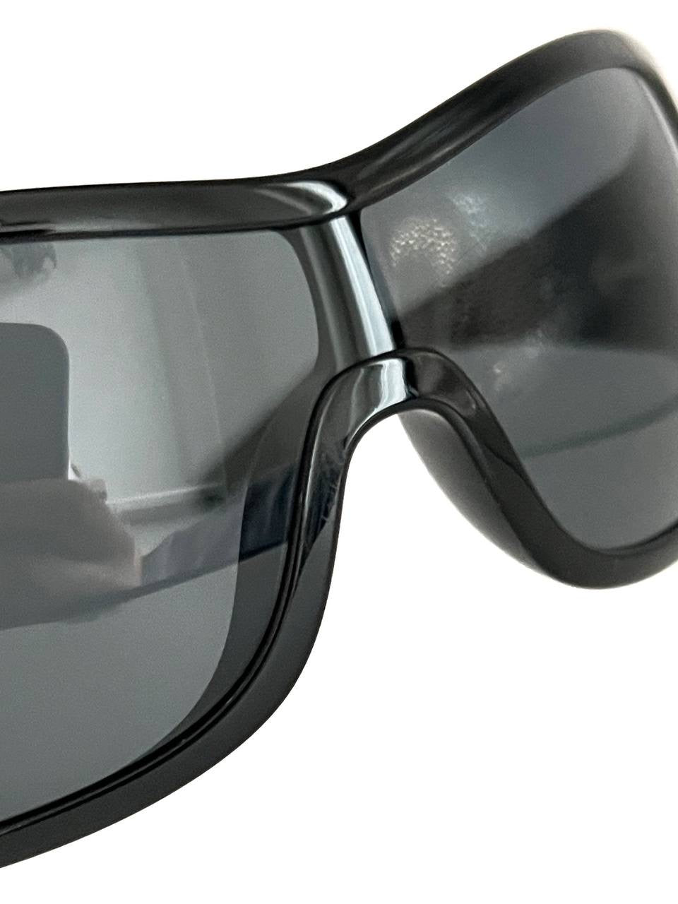 Archive Prada  Black Mask Sunglasses