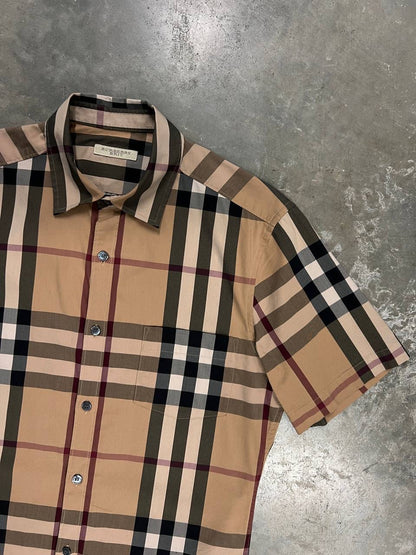 Burberry Nova Check Short Sleeve Shirt