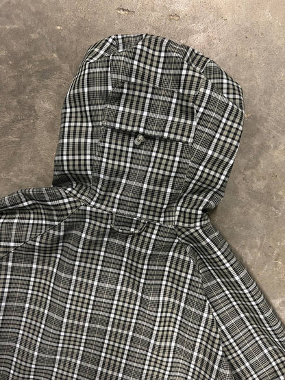 Helly Hansen Plaid Checkered Hard Shell Jacket