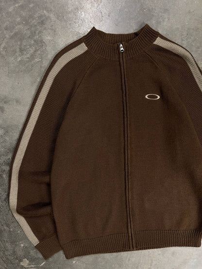 00s Vintage Oakley Zip Sweater