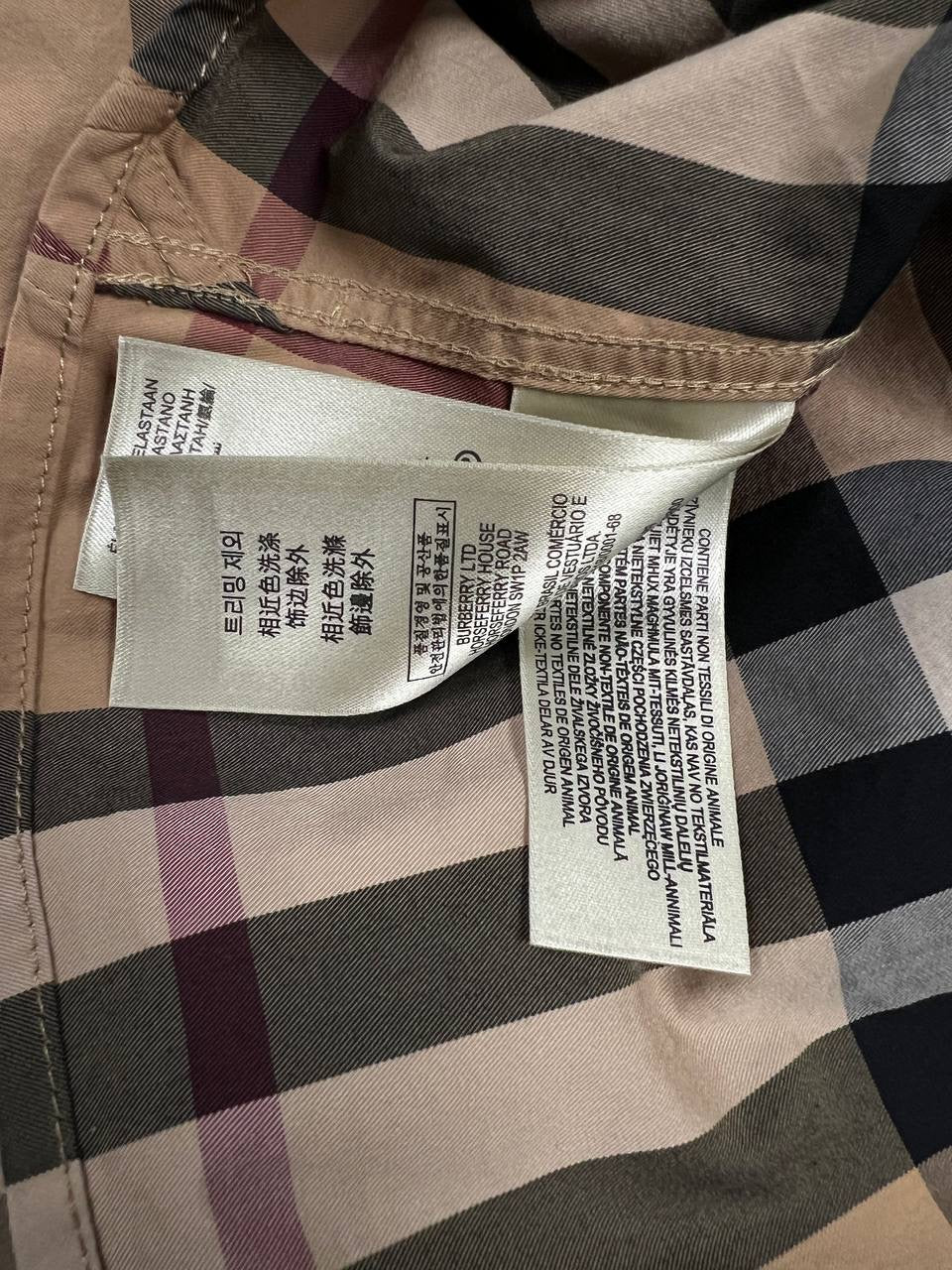 Burberry Nova Check Short Sleeve Shirt