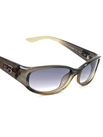 00s Vintage Gucci GG2456 Grey Gradient Sunglasses