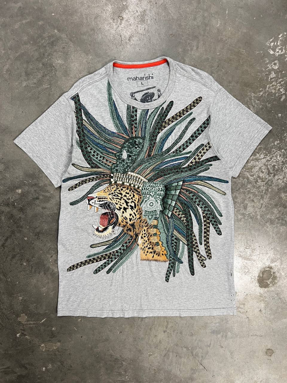 00s Vintage Maharishi Embroidered T-Shirt