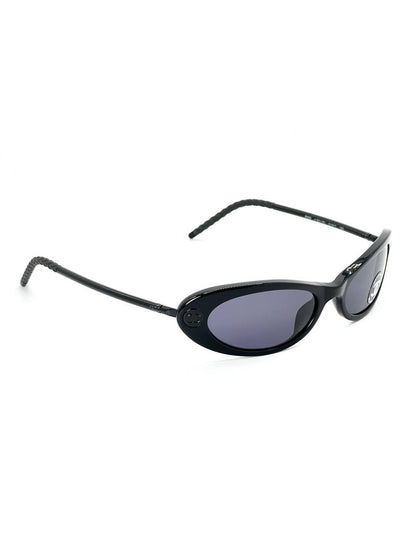 00s Vintage Chanel 5035 Black Sunglasses