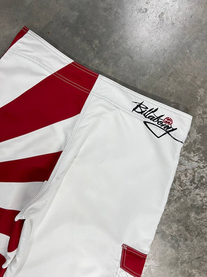 Vintage Billabong Andy Irons Board Shorts White