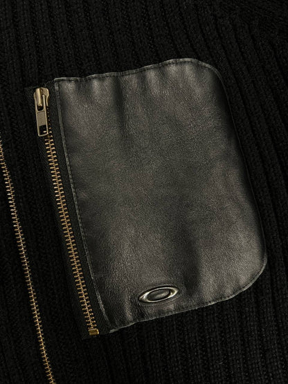 00s Vintage Oakley Zip Sweater