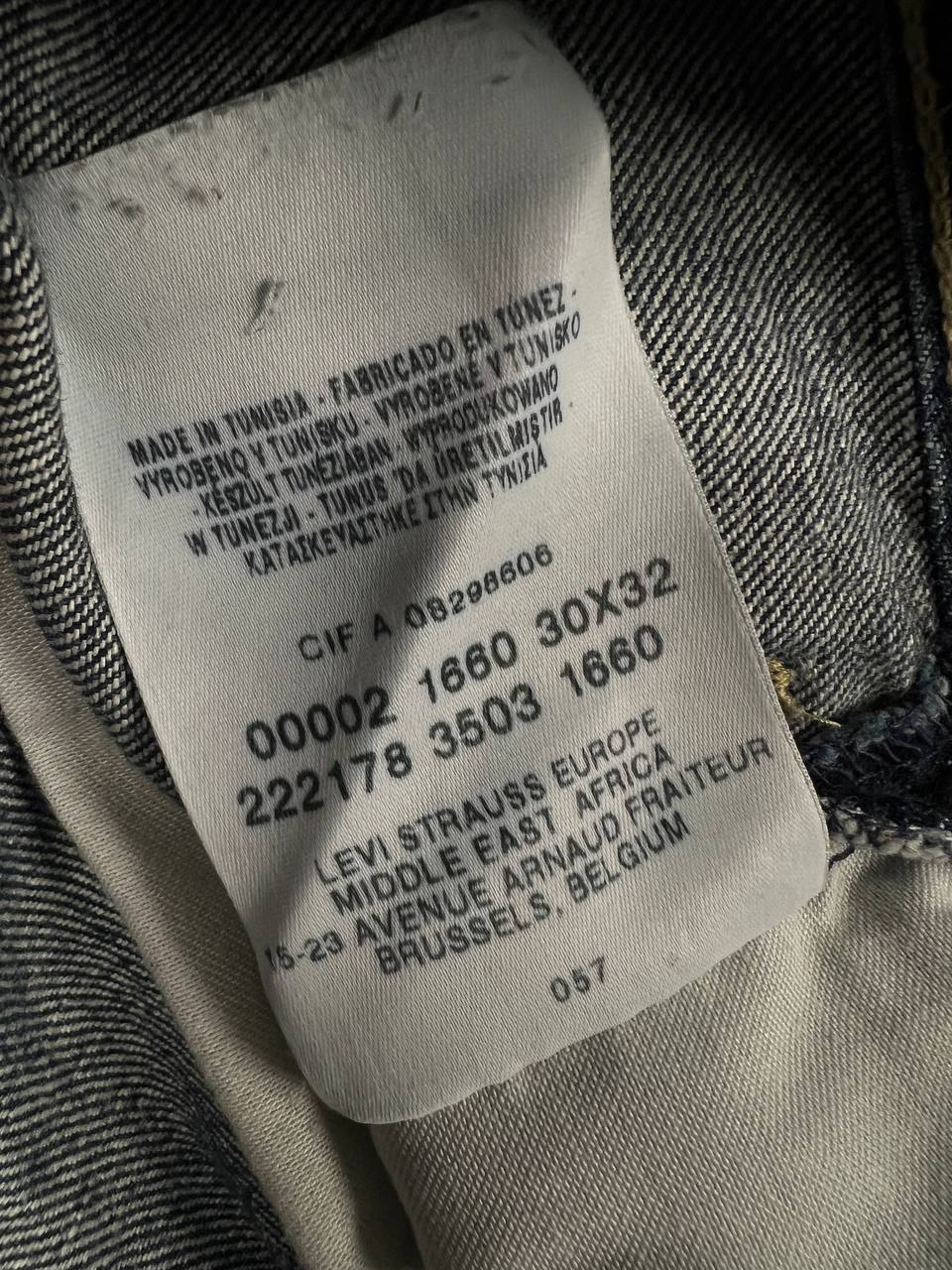 Vintage Levi’s Engineered Jeans Buckle Back 4 Pocket Denim