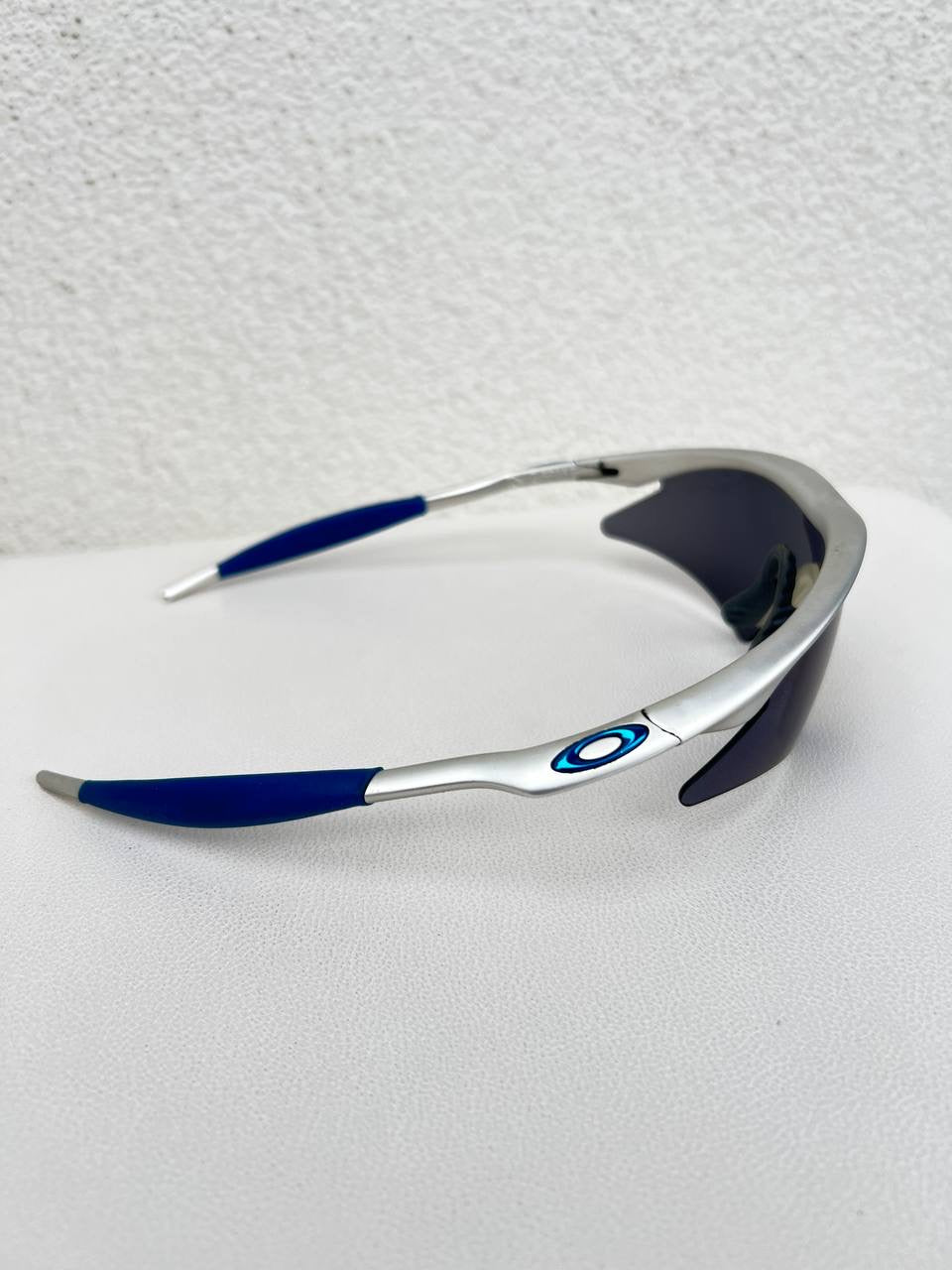 1999 Vintage Oakley New M Frame Sweep FMJ 5.56 Ice Iridium Sunglasses
