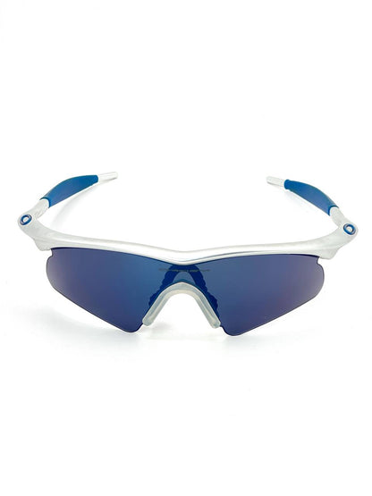 1999 Vintage Oakley New M Frame Hybrid S FMJ 5.56 Ice Iridium Sunglasses