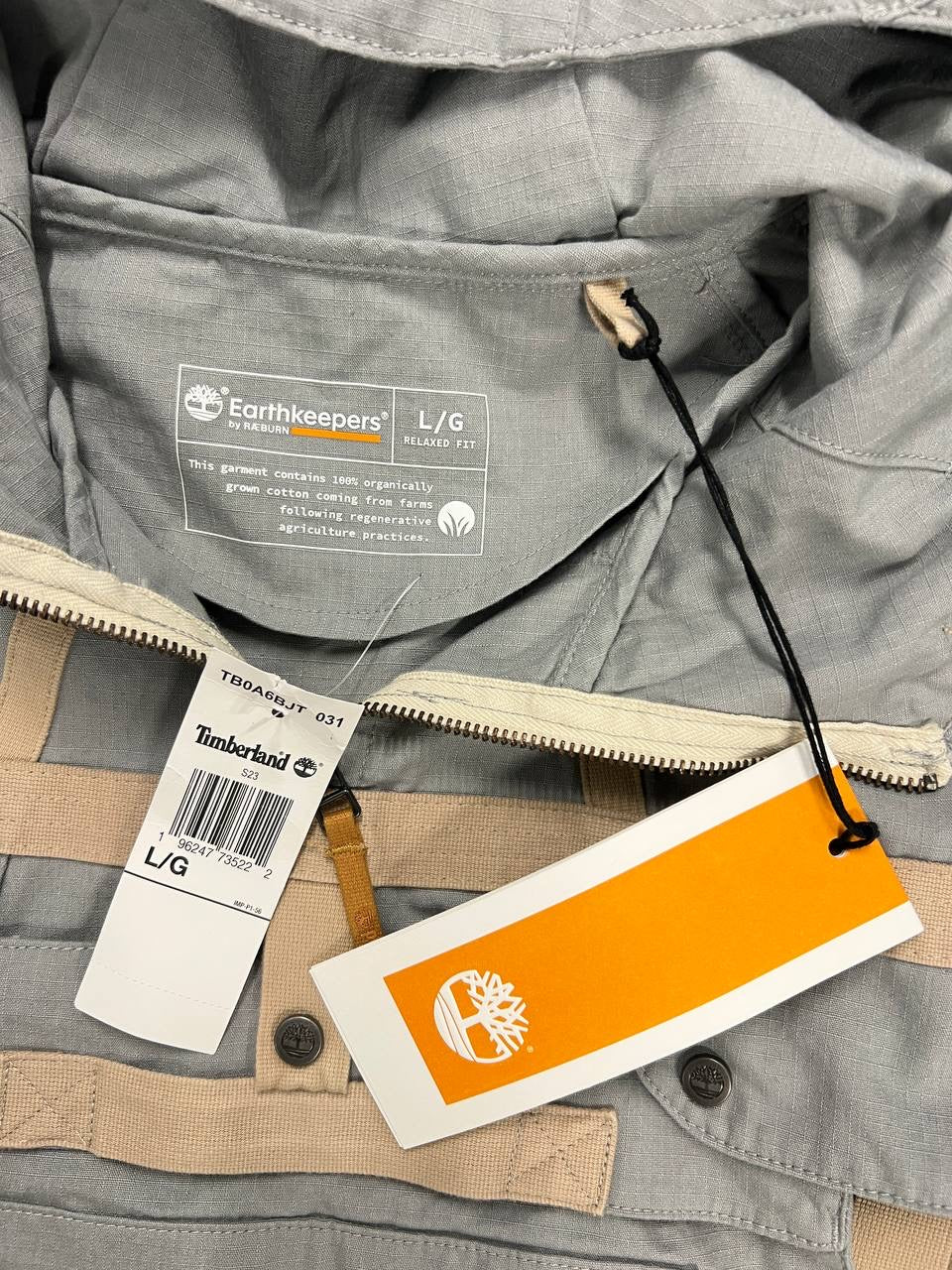 Timberland x Christopher Raeburn Earthkeepers Tapered Seams Detachable Bag Anorak Jacket