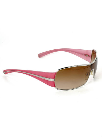 Vintage Prada Pink Mask Sunglasses