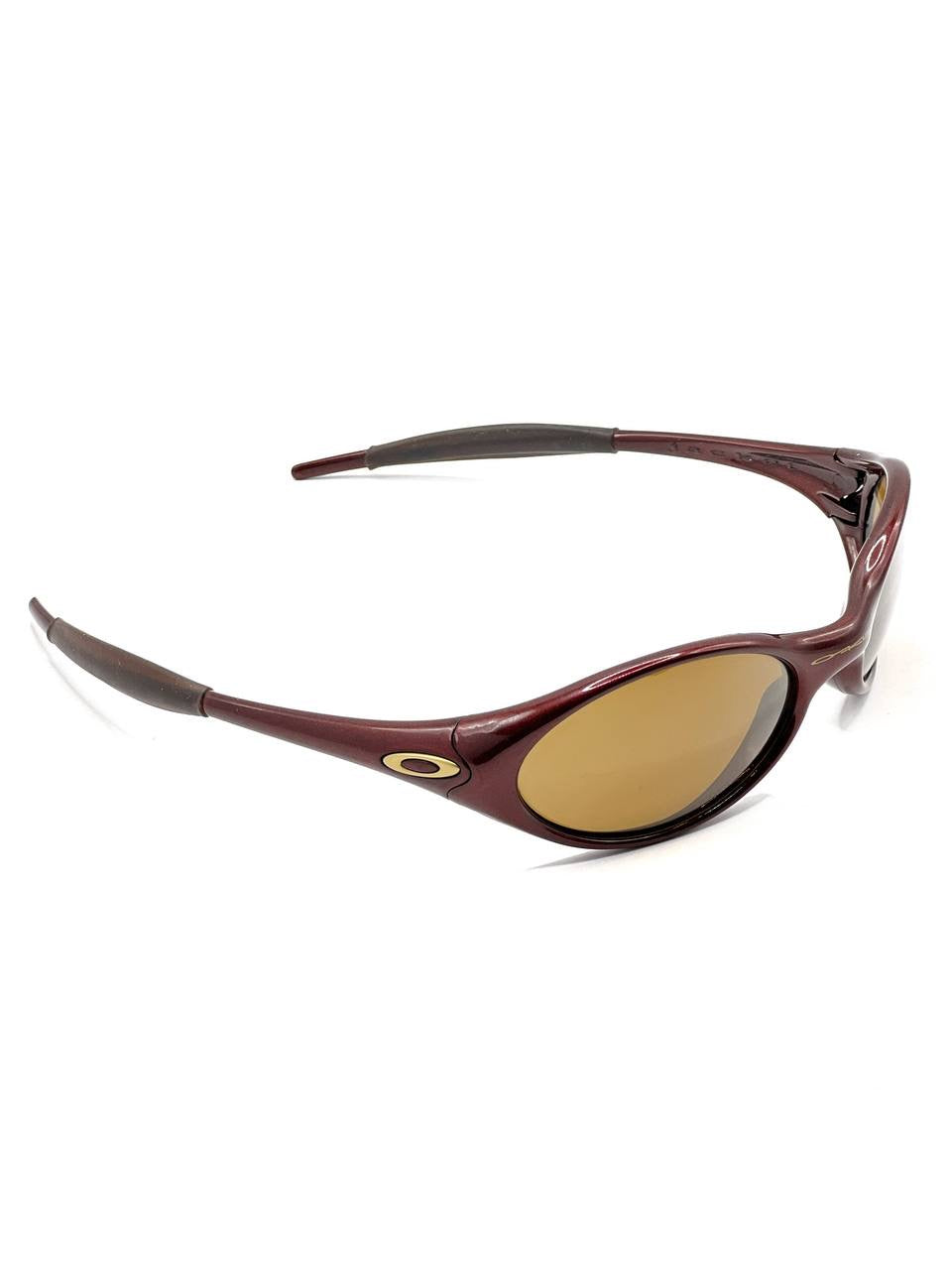1999 Vintage Oakley New Eye Jacket Redline / Gold Iridium Sunglasses