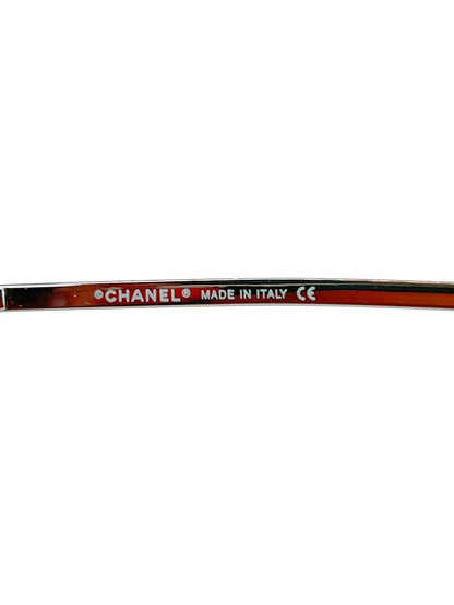 Vintage Chanel 5077 Rhinestones Pink Mask Sunglasses