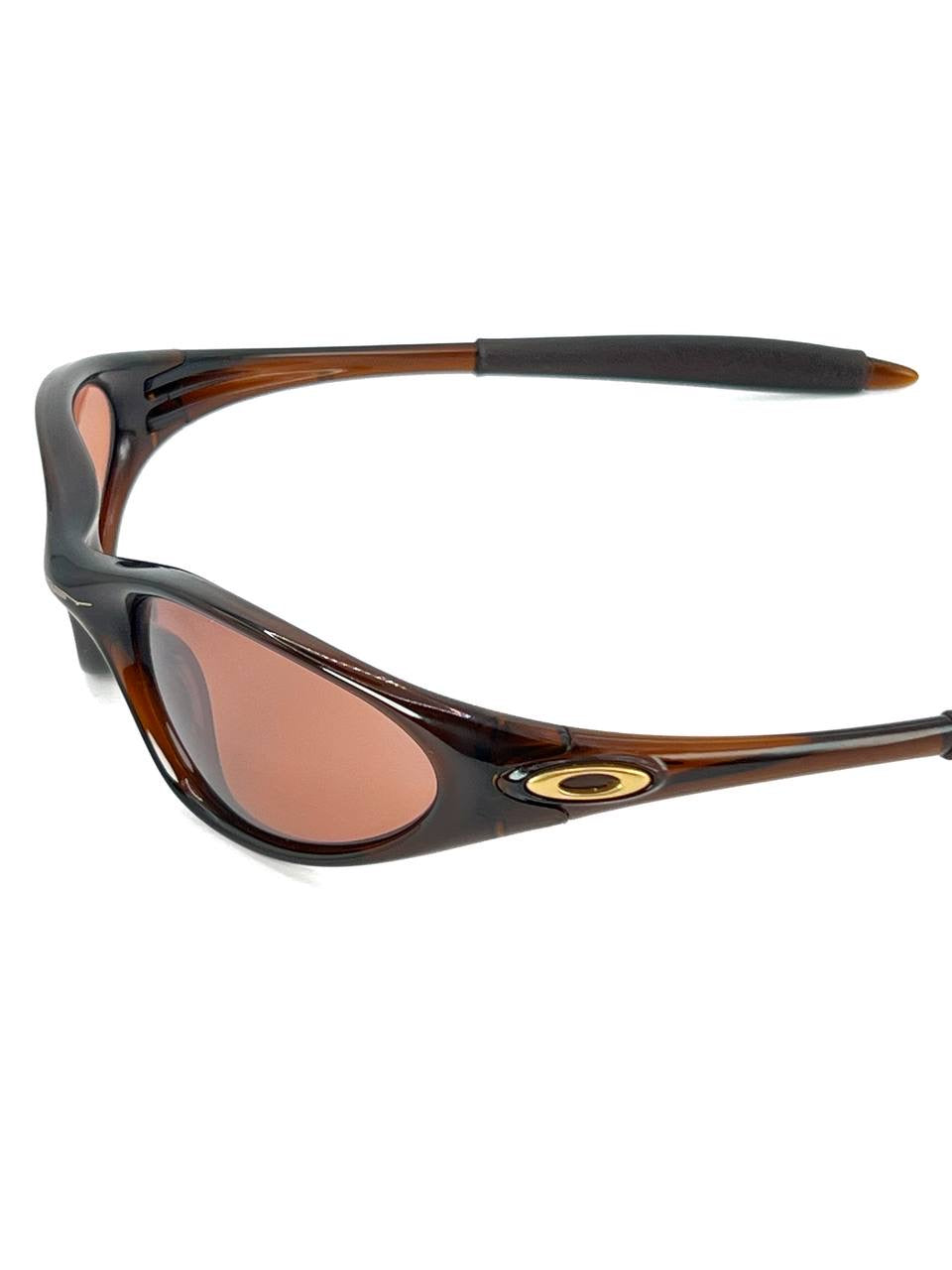 2000s Vintage Oakley Minute 1.0 Gen lll Polished Rootbeer / VR28 Sunglasses