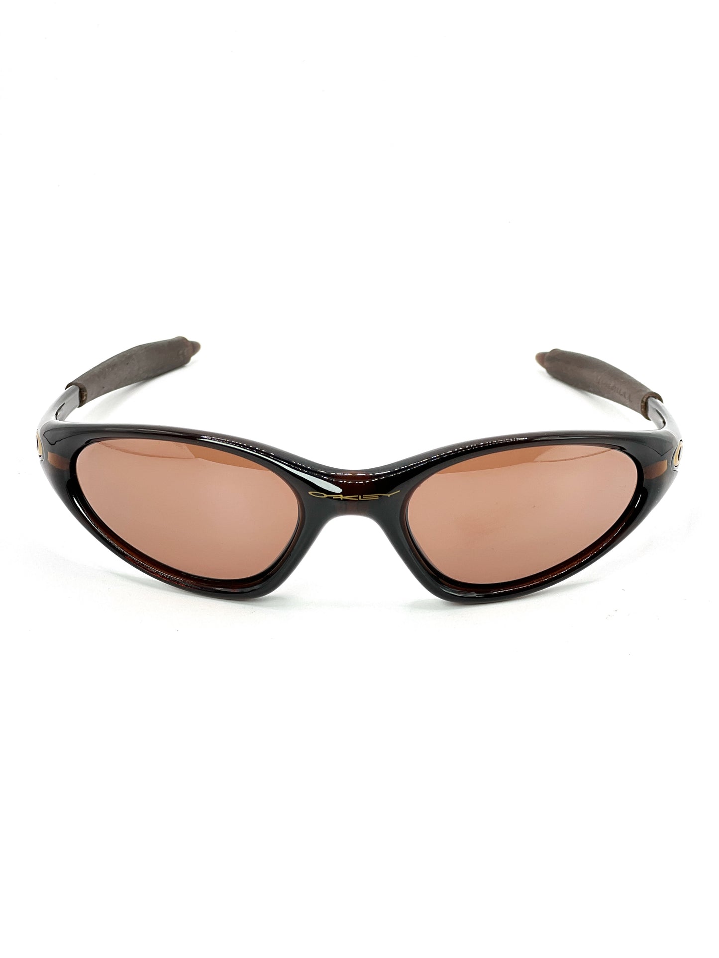 1998 Vintage Oakley Minute Polished Rootbeer Sunglasses
