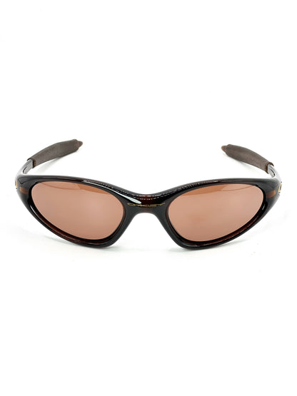 1998 Vintage Oakley Minute Polished Rootbeer Sunglasses
