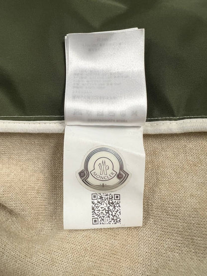 Moncler Teddy Fleece Wool Nylon Hooded Jacket