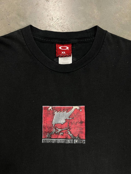 00s Vintage Oakley Skull T-Shirt