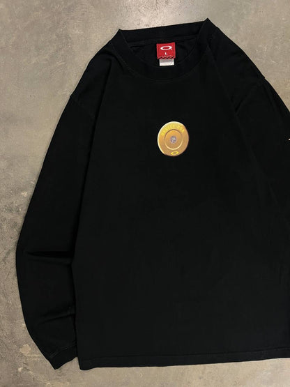00s Vintage Oakley Bullet Long Sleeve T-Shirt