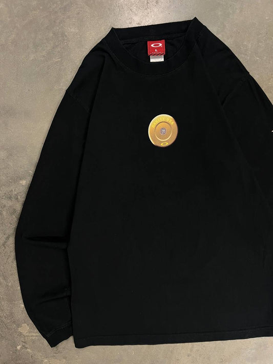 00s Vintage Oakley Bullet Long Sleeve T-Shirt