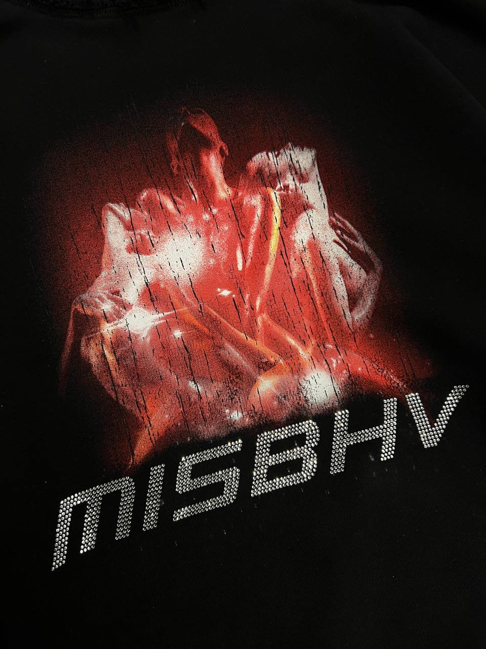Misbhv Rhinestones Hot Babes Hoodie