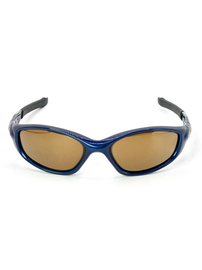 2007 Oakley Minute 2.0 Midnight Blue / Gold Iridium Sunglasses